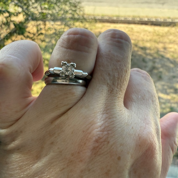 Vintage Diamond engagement ring - Picture 2 of 5